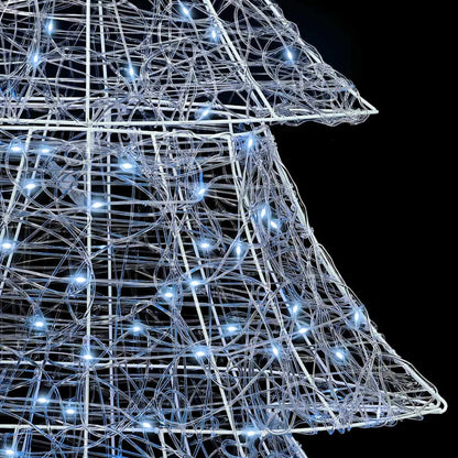 Christmas Tree with 240 LEDs Cold white 180 cm Acrylic
