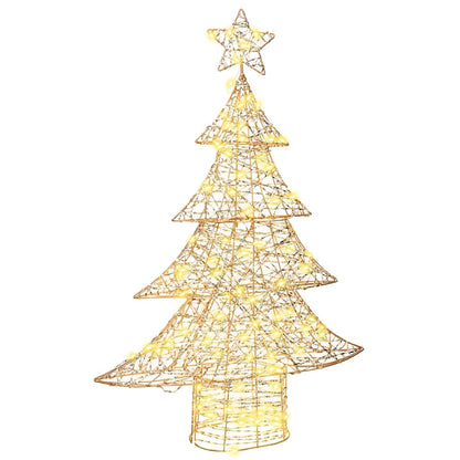 Christmas Tree with 120 LEDs Warm white 120 cm PET