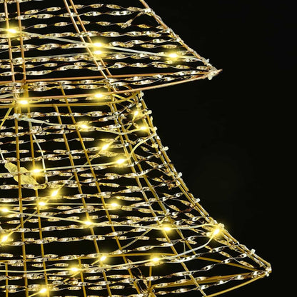 Christmas Tree with 160 LEDs Warm white 150 cm PET