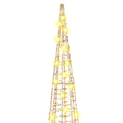 Christmas Tree 3 pcs Warm white 20 x 20 x 80 cm PET