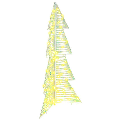 Christmas Tree with 100 LEDs Warm White 120 cm PET