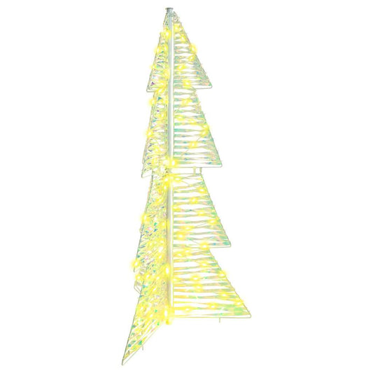 Christmas Tree with 100 LEDs Warm White 120 cm PET