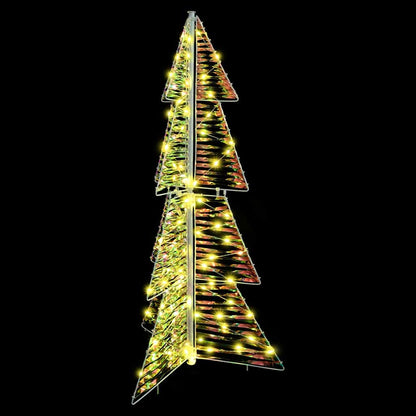 Christmas Tree with 100 LEDs Warm White 120 cm PET