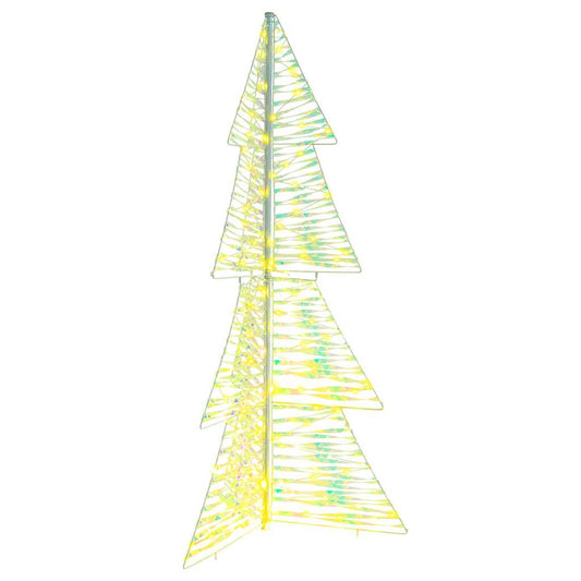 Christmas Tree with 160 LEDs Warm White 150 cm PET