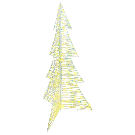 Christmas Tree with 240 LEDs Warm White 180 cm PET