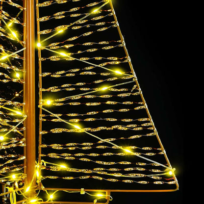 Christmas Tree with 100 LEDs Warm White 120 cm PET