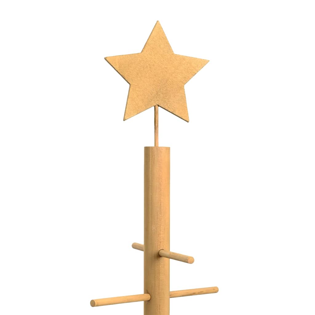 Wooden Christmas Tree with Stand Brown 75 cm Bamboo