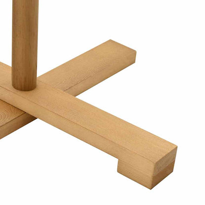 Wooden Christmas Tree with Stand Brown 75 cm Bamboo
