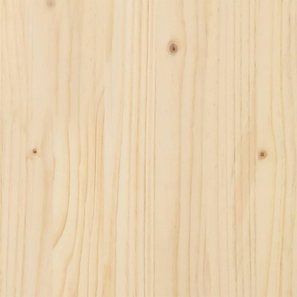 Wooden Christmas Tree with Stand Natural 180 cm Solid pine wood