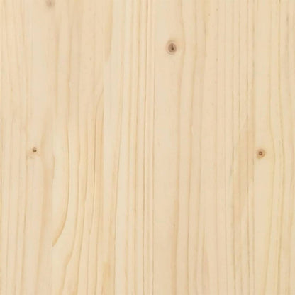 Wooden Christmas Tree with Stand Natural 180 cm Solid pine wood