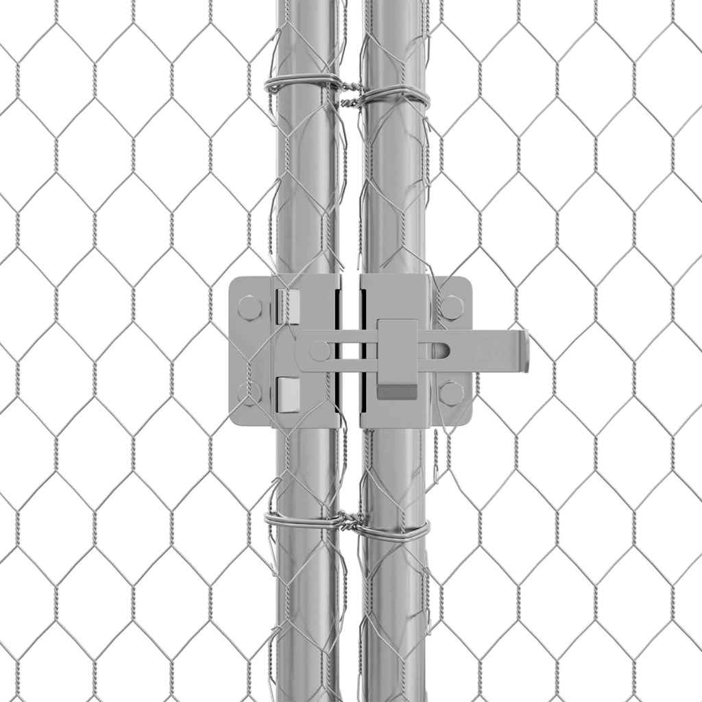Chicken Cage Silver 170 x 100 x 177 cm Galvanised Steel