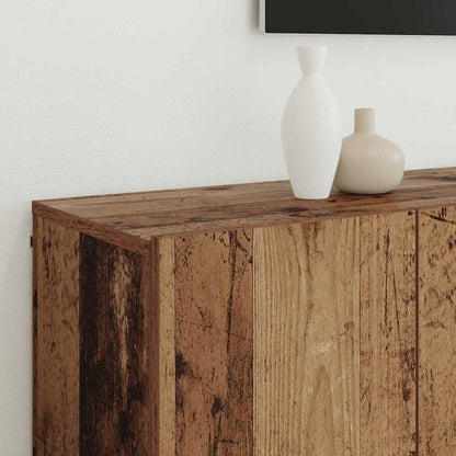 TV Units Wall-mounted 6 pcs Old wood Engineered wood