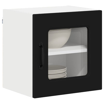 Kitchen Wall Cabinet Black 40 x 31 x 40 cm Engineered Wood