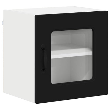 Kitchen Wall Cabinet with Shelf 2 pcs Black 40 x 31 x 40 cm