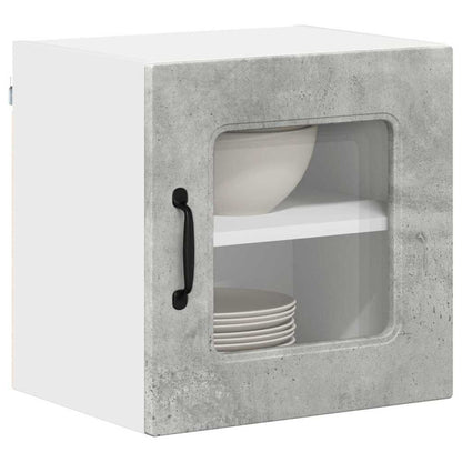 Kitchen Wall Cabinet 2 pcs Concrete Grey 40 x 31 x 40 cm