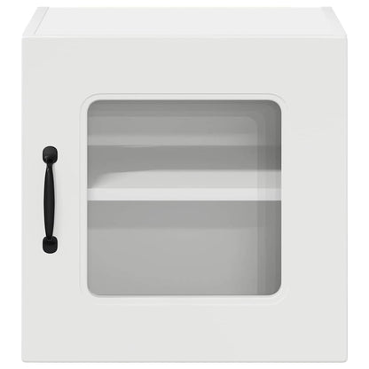 Kitchen Wall Cabinet with Door High Gloss White 40 x 31 x 40 cm