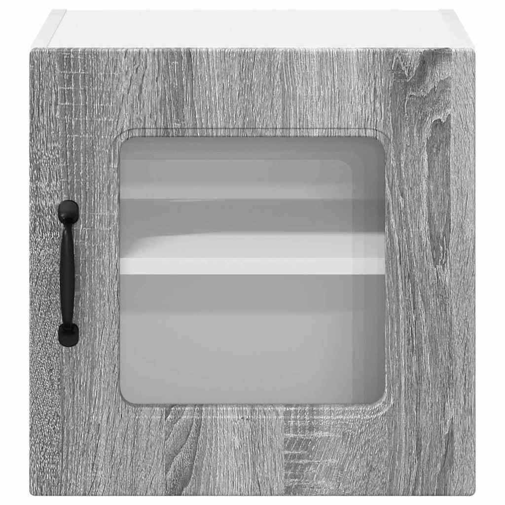 Kitchen Wall Cabinet 2 pcs Grey Sonoma 40 x 31 x 40 cm