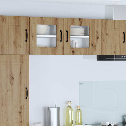Kitchen Wall Cabinet with Shelf Artisan Oak 40 x 31 x 40 cm