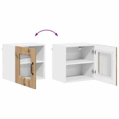 Kitchen Wall Cabinet with Shelf Artisan Oak 40 x 31 x 40 cm