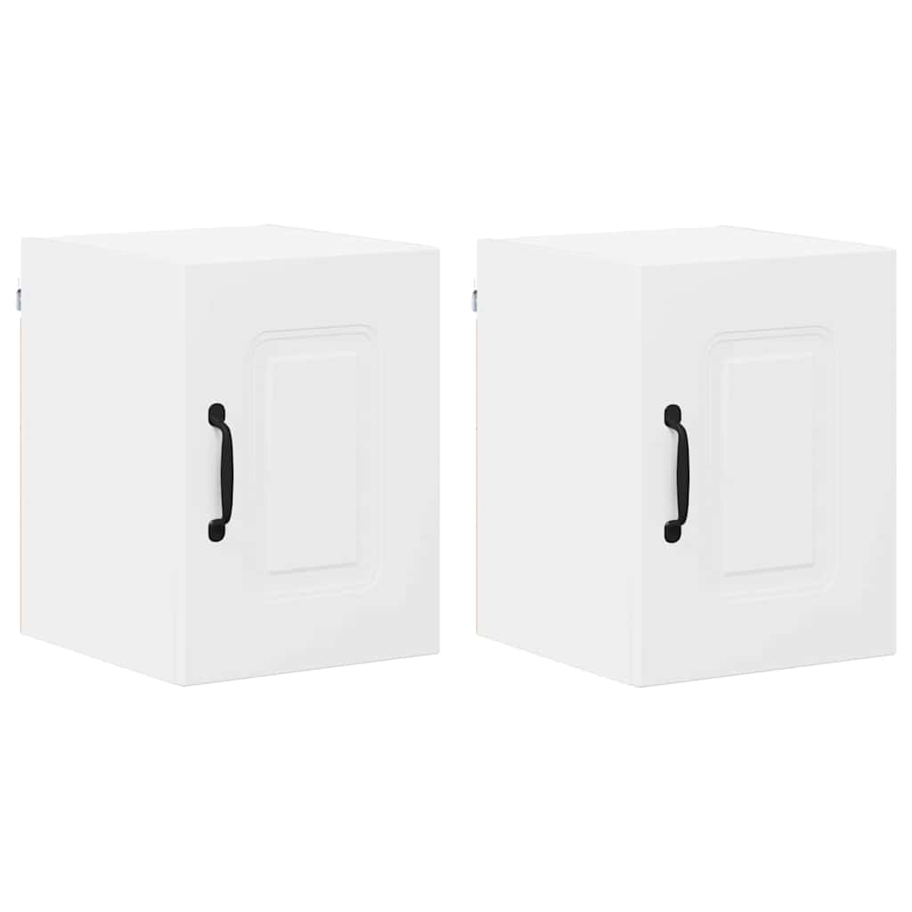 Kitchen Wall Cabinet with Shelf 2 pcs White 30 x 31 x 40 cm