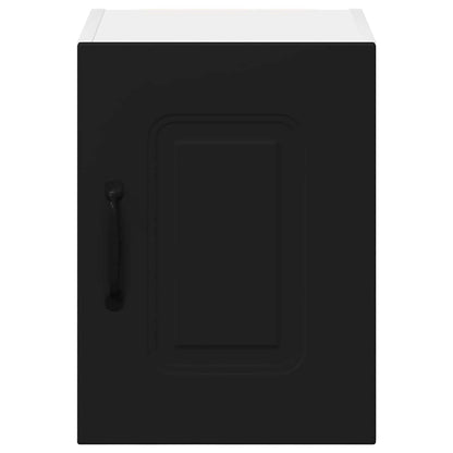 Kitchen Wall Cabinet with Shelf 2 pcs Black 30 x 31 x 40 cm