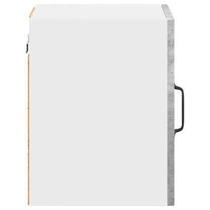 Kitchen Wall Cabinet with Shelf Concrete Grey 30 x 31 x 40 cm