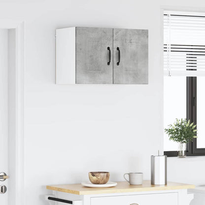 Kitchen Wall Cabinet 2 pcs Concrete Grey 30 x 31 x 40 cm