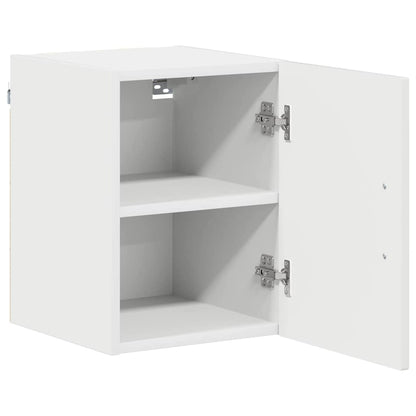 Kitchen Wall Cabinet with Door High Gloss White 30 x 31 x 40 cm