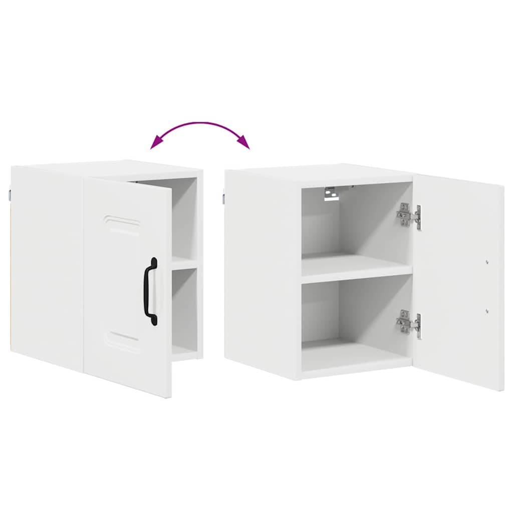 Kitchen Wall Cabinet with Door High Gloss White 30 x 31 x 40 cm