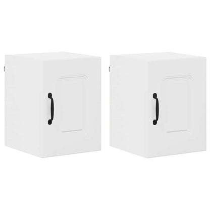 Kitchen Wall Cabinet 2 pcs High Gloss White 30 x 31 x 40 cm