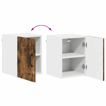 Kitchen Wall Cabinet Smoked Oak 30 x 31 x 40 cm Engineered Wood