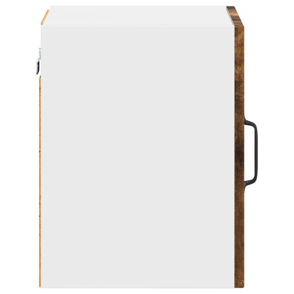 Kitchen Wall Cabinet with Door 2 pcs Smoked Oak 30 x 31 x 40 cm