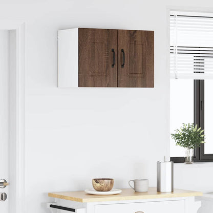 Kitchen Wall Cabinet Brown Oak 30 x 31 x 40 cm Engineered Wood