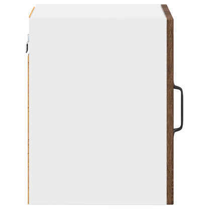 Kitchen Wall Cabinet with Shelf 2 pcs Brown Oak 30 x 31 x 40 cm