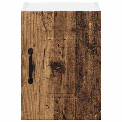 Kitchen Wall Cabinet with Shelf 2 pcs Old Wood 30 x 31 x 40 cm