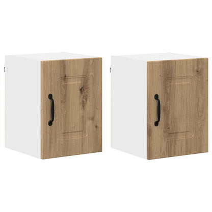Kitchen Wall Cabinet 2 pcs Artisan Oak 30 x 31 x 40 cm