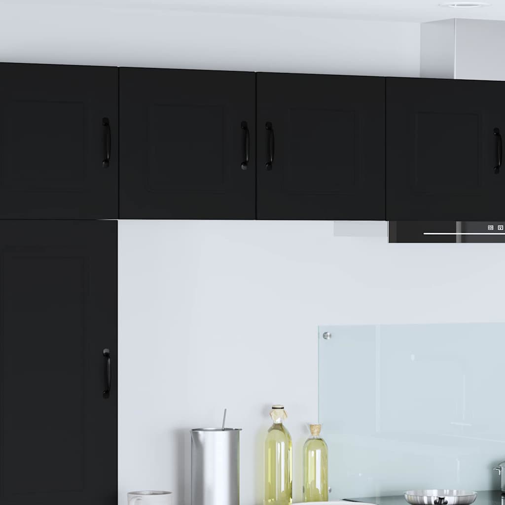 Kitchen Wall Cabinet Black 40 x 31 x 40 cm Engineered Wood