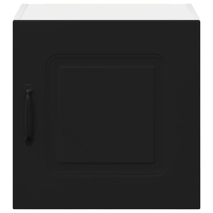 Kitchen Wall Cabinet with Shelf 2 pcs Black 40 x 31 x 40 cm