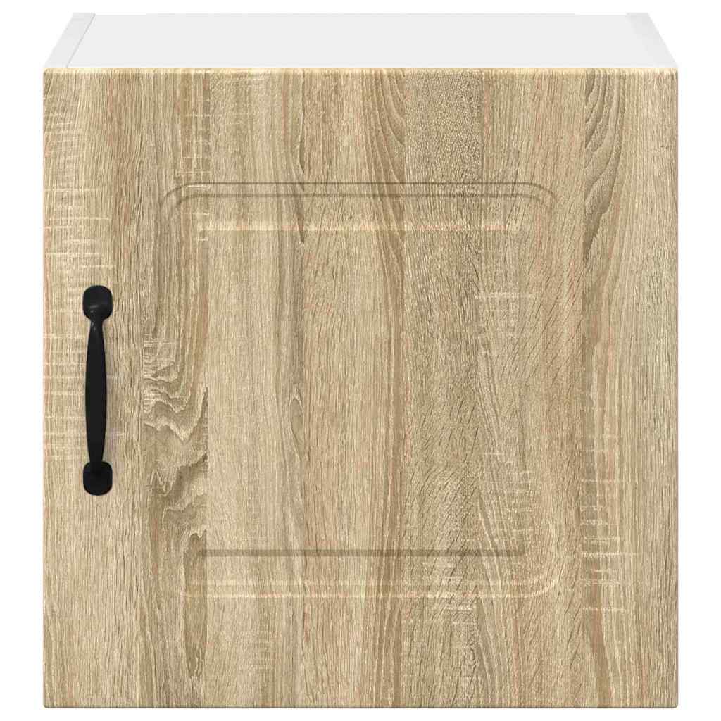 Kitchen Wall Cabinet with Door 2 pcs Sonoma Oak 40 x 31 x 40 cm