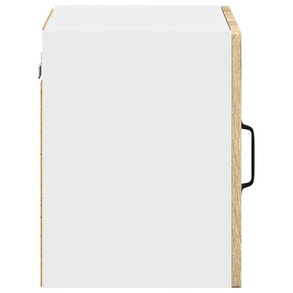Kitchen Wall Cabinet with Door 2 pcs Sonoma Oak 40 x 31 x 40 cm