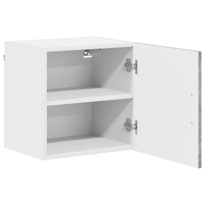 Kitchen Wall Cabinet with Shelf Concrete Grey 40 x 31 x 40 cm