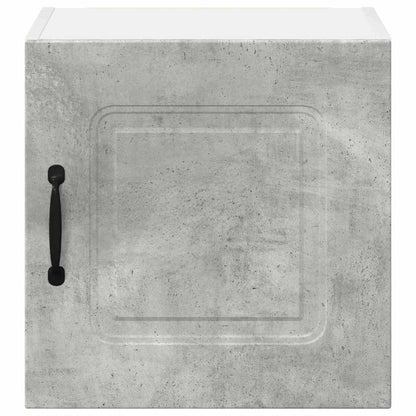 Kitchen Wall Cabinet with Shelf Concrete Grey 40 x 31 x 40 cm