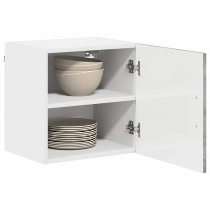 Kitchen Wall Cabinet with Shelf Concrete Grey 40 x 31 x 40 cm