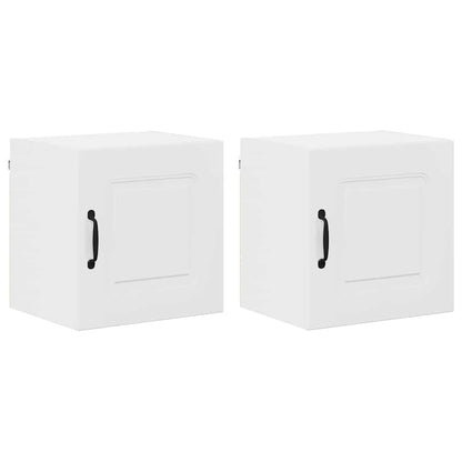 Kitchen Wall Cabinet 2 pcs High Gloss White 40 x 31 x 40 cm