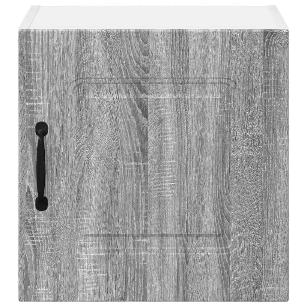 Kitchen Wall Cabinet with Shelf Grey Sonoma 40 x 31 x 40 cm