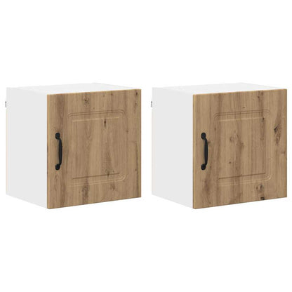 Kitchen Wall Cabinet 2 pcs Artisan Oak 40 x 31 x 40 cm