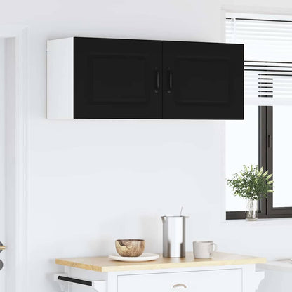 Kitchen Wall Cabinet Black 50 x 31 x 40 cm Engineered Wood