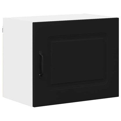 Kitchen Wall Cabinet with Shelf 2 pcs Black 50 x 31 x 40 cm