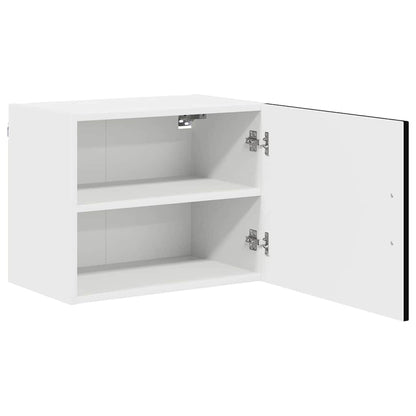 Kitchen Wall Cabinet with Shelf 2 pcs Black 50 x 31 x 40 cm