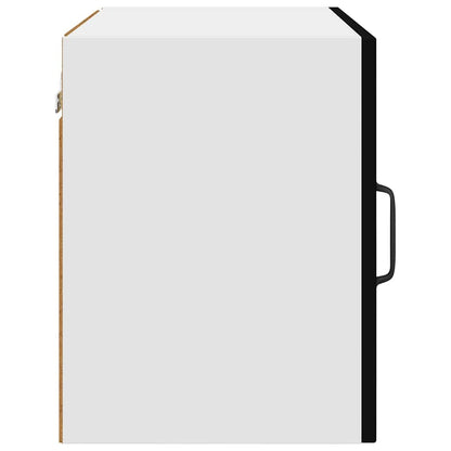 Kitchen Wall Cabinet with Shelf 2 pcs Black 50 x 31 x 40 cm